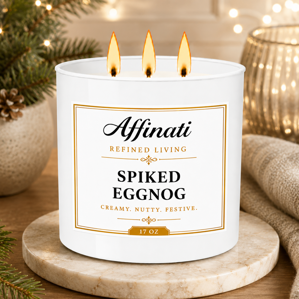 Spiked Eggnog 3-Wick Candle