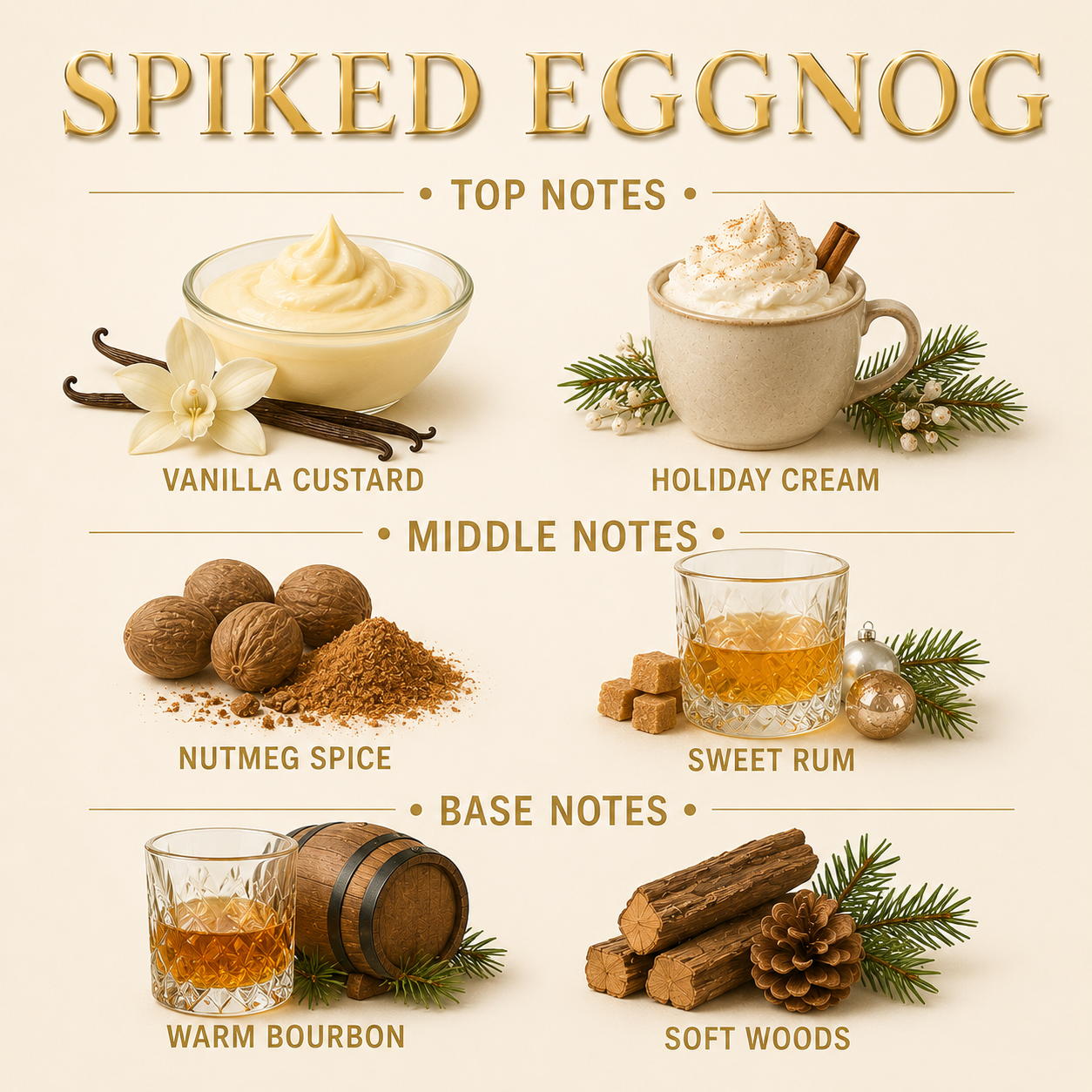 Spiked Eggnog 3-Wick Candle