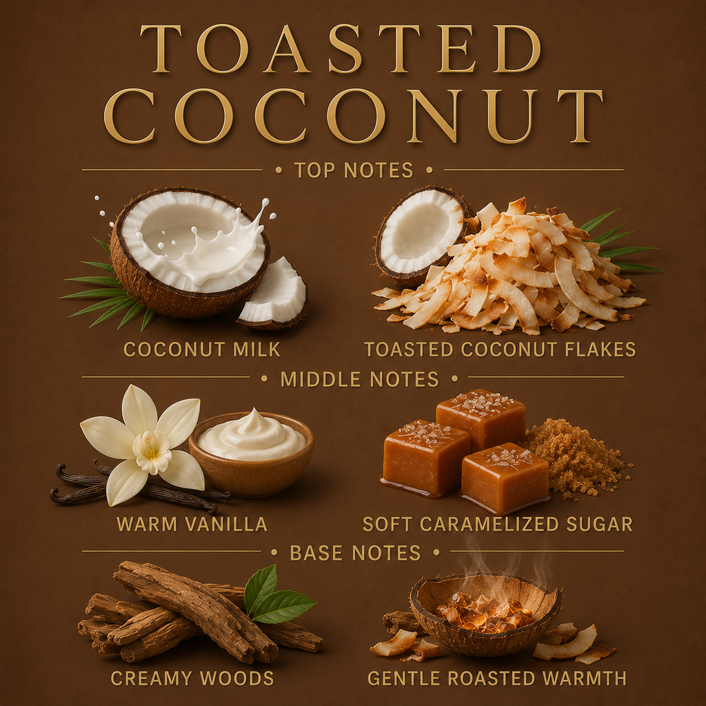 Toasted Coconut 3-Wick Candle