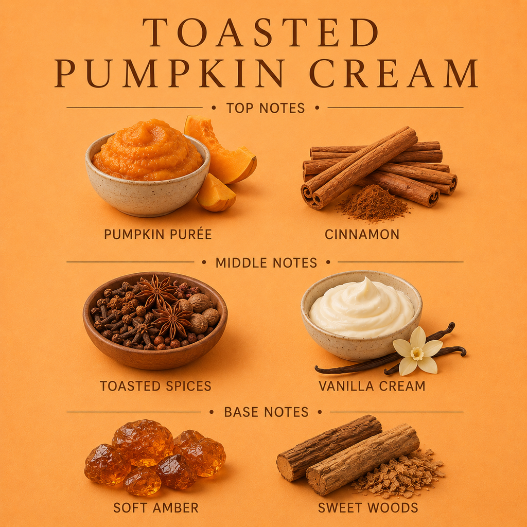 Toasted Pumpkin Cream 3-Wick Candle