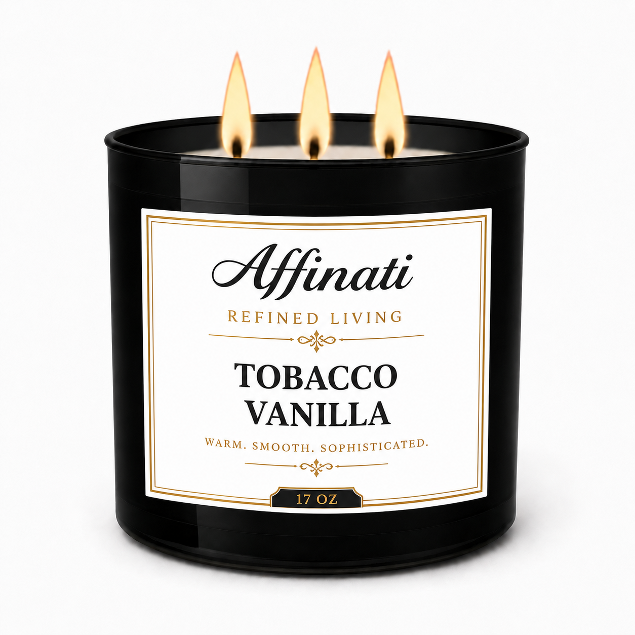 Tobacco Vanilla 3-Wick Candle