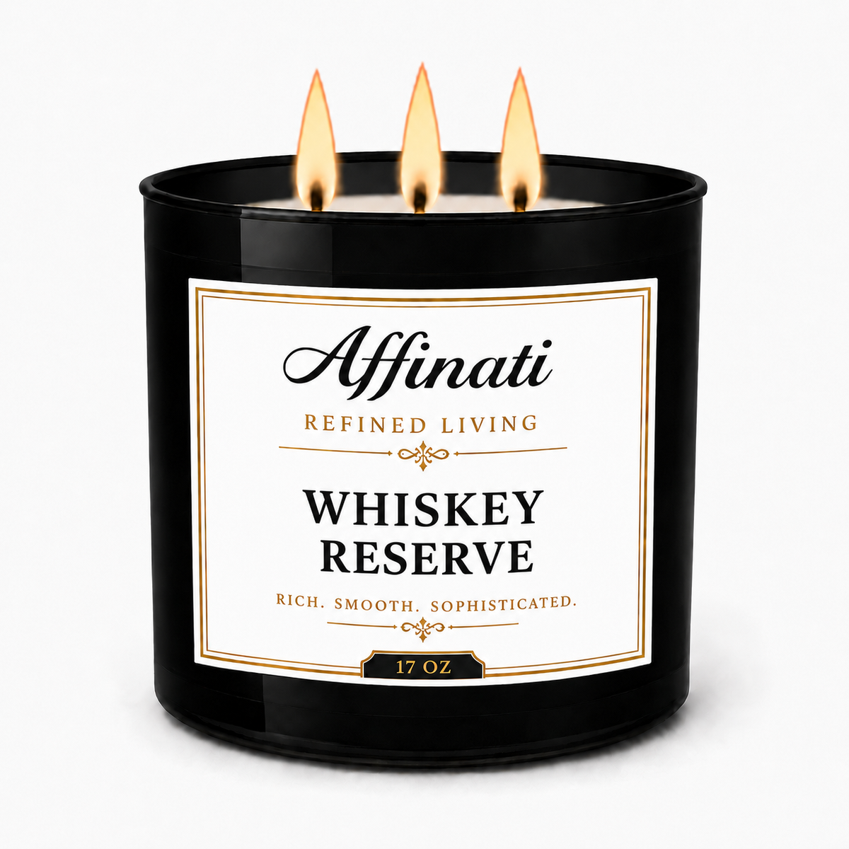 Whiskey Reserve 3-Wick Candle
