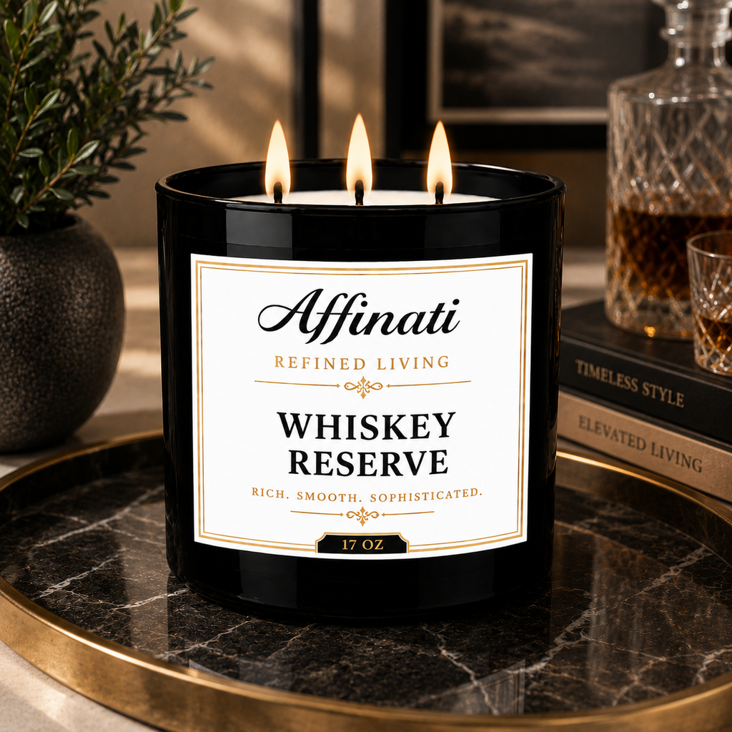 Whiskey Reserve 3-Wick Candle