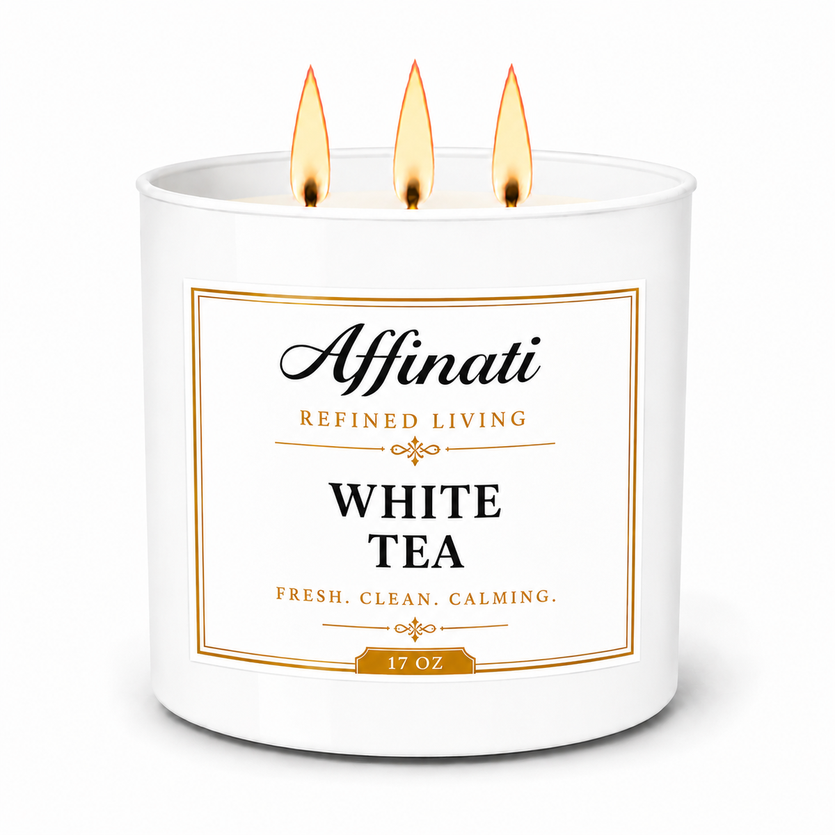 White Tea 3-Wick Candle