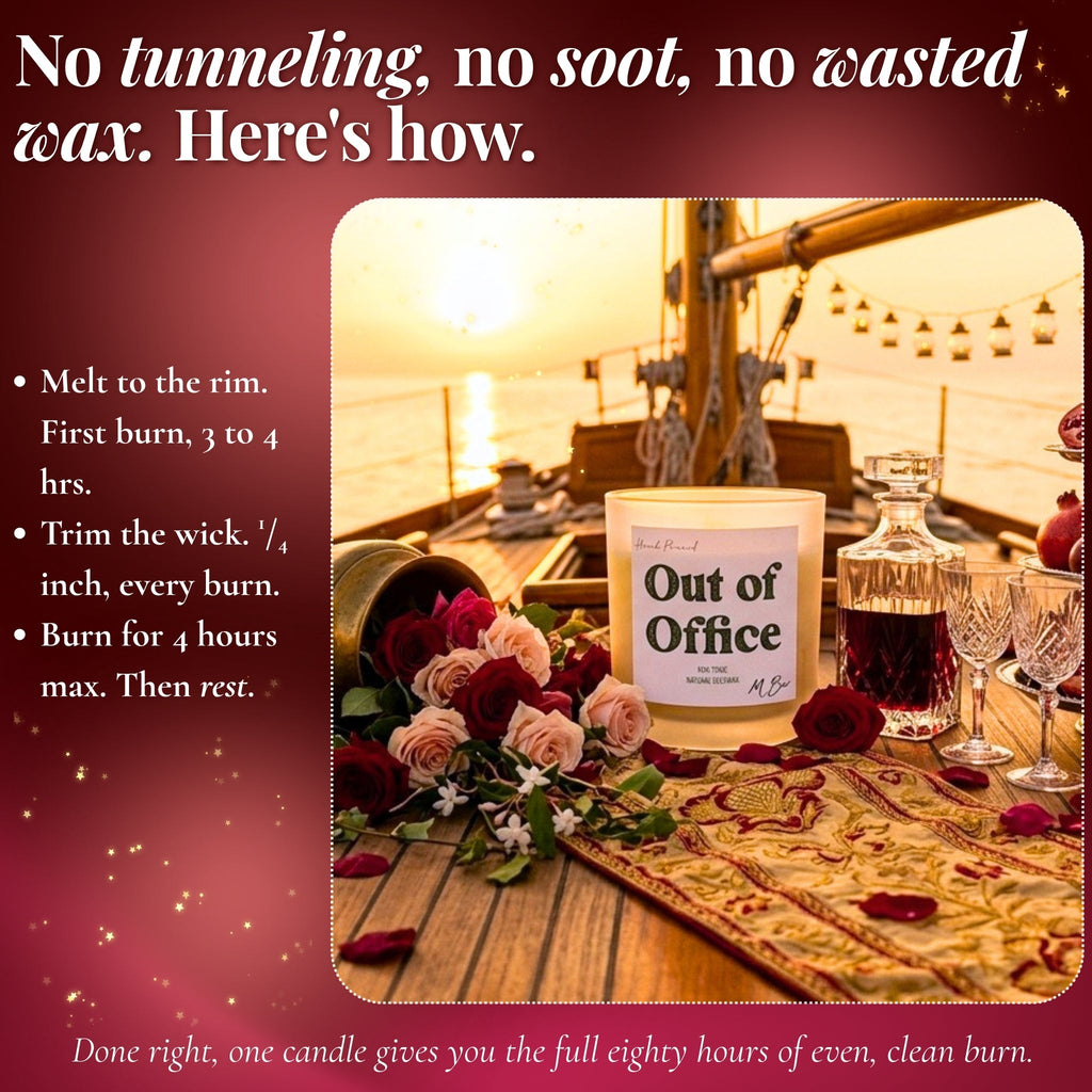 Out of Office Candle